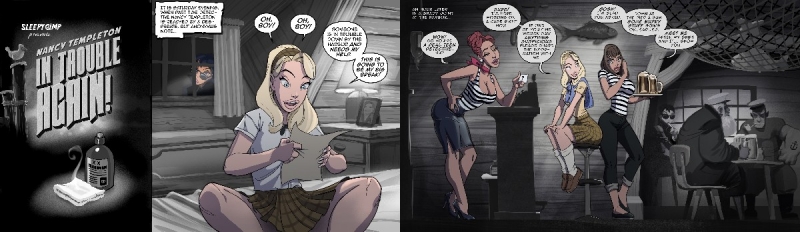 Sleepygimp - Nancy Templeton In Trouble Again (full color)